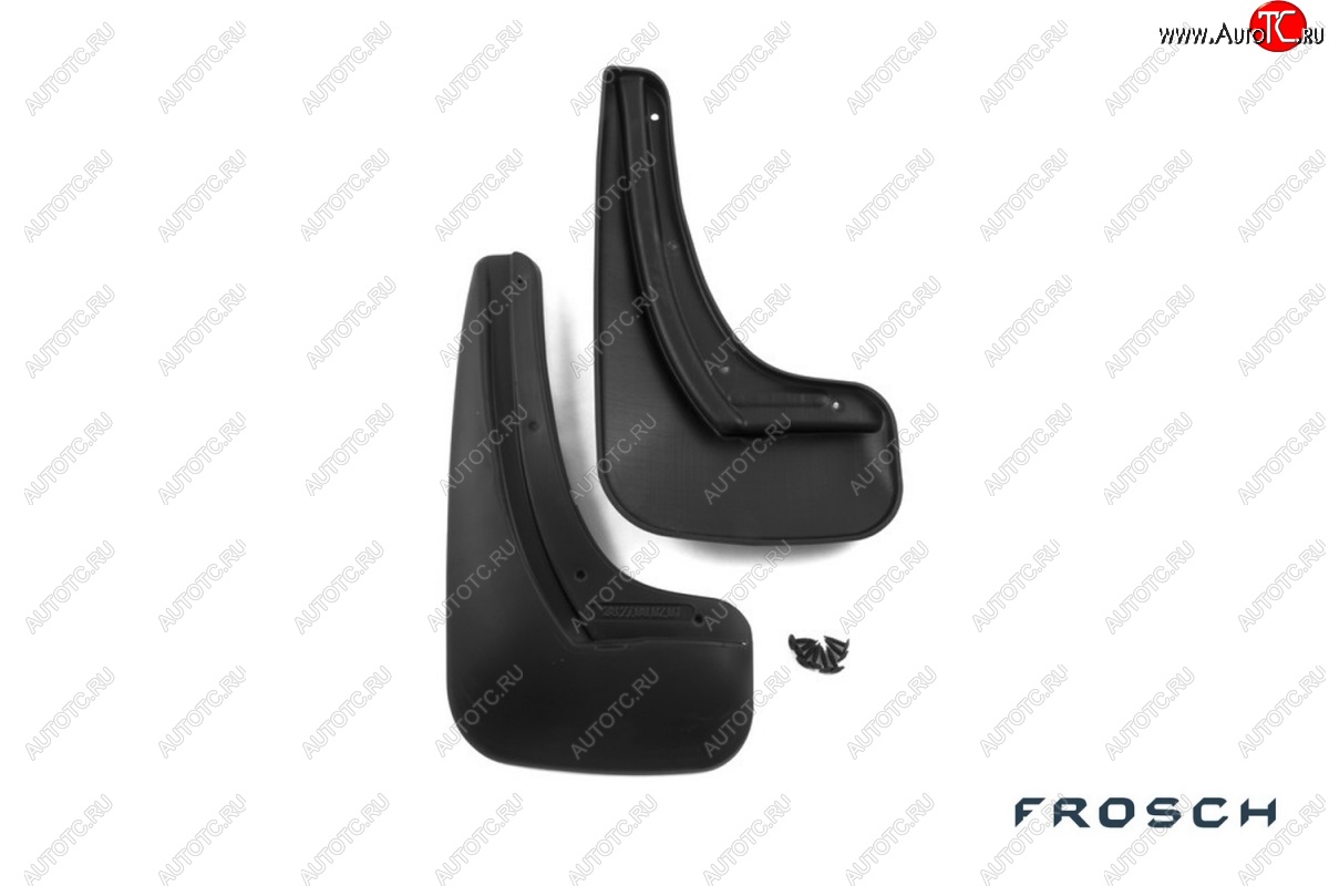 2 379 р. Задние брызговики Frosch Peugeot 2008  дорестайлинг (2013-2016)  с доставкой в г. Керчь