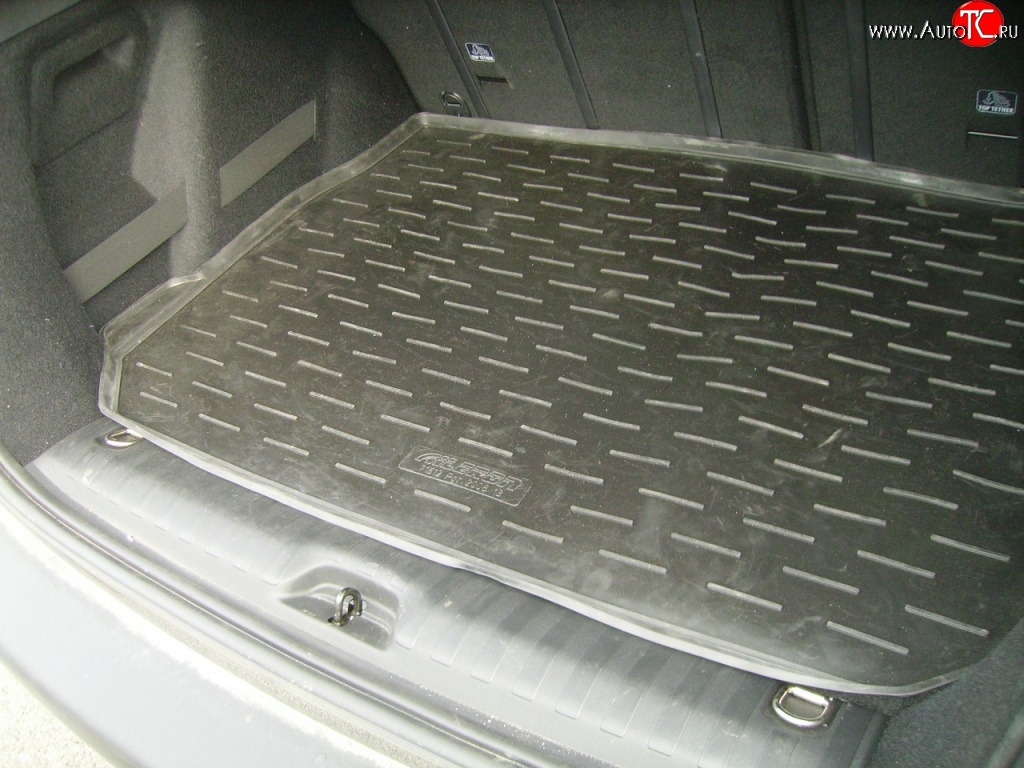 1 699 р. Коврик в багажник Aileron (полиуретан) Peugeot 2008  дорестайлинг (2013-2016)  с доставкой в г. Керчь