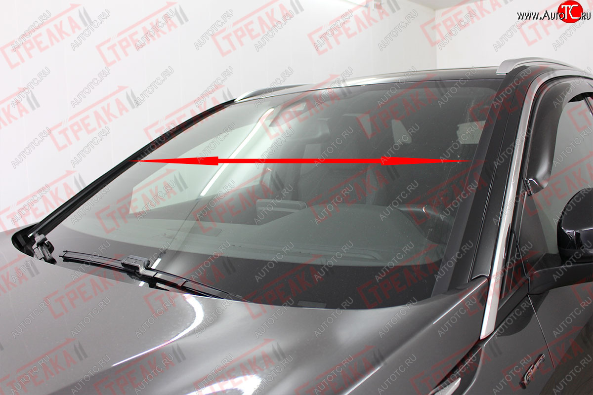 1 699 р. Водостоки (дефлектора) лобового стекла Стрелка 11 Peugeot 3008 2 (2016-2025)  с доставкой в г. Керчь