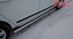 12 329 р. Защита порогов Souz-96 (d60) Peugeot 3008 рестайлинг (2013-2017)  с доставкой в г. Керчь. Увеличить фотографию 2