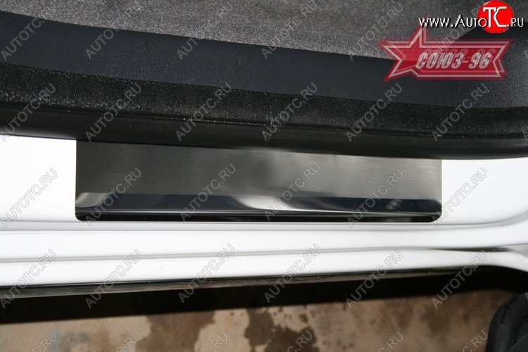 2 654 р. Накладки на внутренние пороги Souz-96  Peugeot 3008 (2009-2013) дорестайлинг  с доставкой в г. Керчь