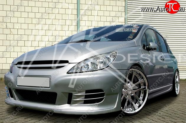 26 599 р. Передний бампер R1 Peugeot 307 универсал дорестайлинг (2001-2005)  с доставкой в г. Керчь