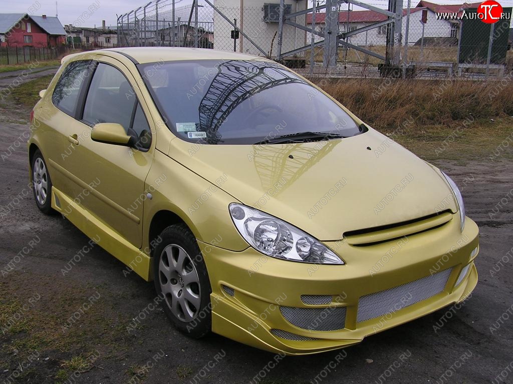 24 499 р. Передний бампер Rieger Peugeot 307 универсал дорестайлинг (2001-2005)  с доставкой в г. Керчь
