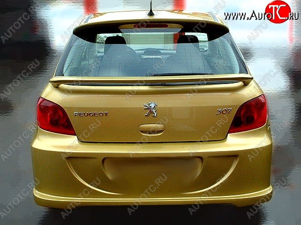 28 999 р. Задний бампер D.J. Peugeot 307 хэтчбэк 5 дв. дорестайлинг (2001-2005)  с доставкой в г. Керчь