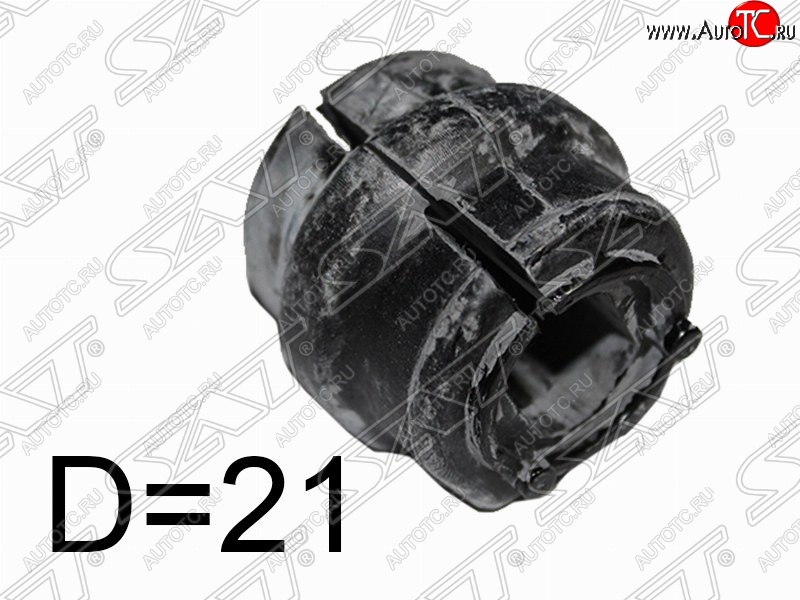 235 р. Резиновая втулка переднего стабилизатора (D=21) SAT  Peugeot 307 ( универсал,  хэтчбэк 3 дв.,  хэтчбэк 5 дв.) - 308  T7  с доставкой в г. Керчь
