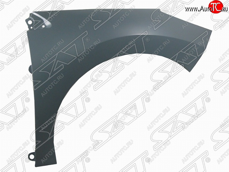 5 349 р. Правое крыло переднее SAT (пластик)  Peugeot 308  T7 (2007-2014) универсал дорестайлинг, хэтчбек 5 дв. дорестайлинг, хэтчбэк 5 дв. рестайлинг (Неокрашенное)  с доставкой в г. Керчь