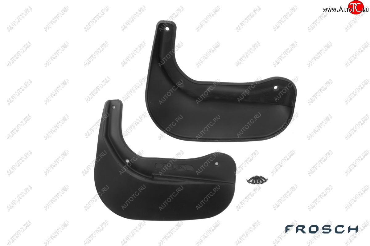 4 799 р. Задние брызговики Frosch Peugeot 308 T7 хэтчбек 5 дв. дорестайлинг (2007-2011)  с доставкой в г. Керчь