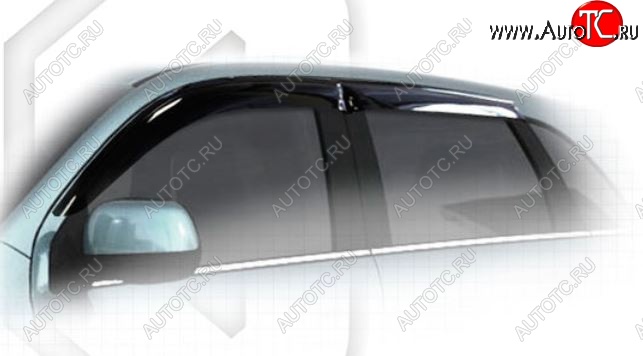 1 999 р. Дефлектора окон CA-Plastiс  Peugeot 4008 (2012-2017) (Classic полупрозрачный, Без хром.молдинга)  с доставкой в г. Керчь