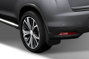 4 799 р. Брызговики Frosch (optimum) Peugeot 4008 (2012-2017) (Задние)  с доставкой в г. Керчь. Увеличить фотографию 2