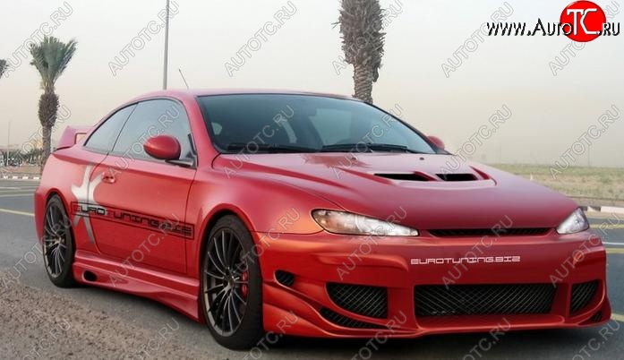 24 999 р. Передний бампер COUPE Rieger Peugeot 406 8B седан рестайлинг (1999-2004)  с доставкой в г. Керчь