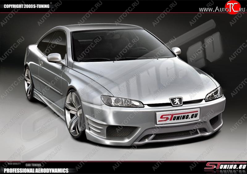 25 899 р. Передний бампер COUPE ST Peugeot 406 8B седан рестайлинг (1999-2004)  с доставкой в г. Керчь