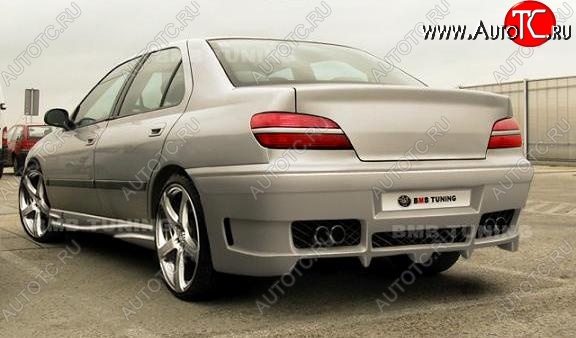 23 969 р. Задний бампер В2 Peugeot 406 8B седан дорестайлинг (1995-1999)  с доставкой в г. Керчь