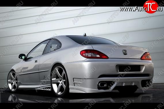 22 899 р. Задний бампер COUPE R1 Peugeot 406 8B седан дорестайлинг (1995-1999)  с доставкой в г. Керчь