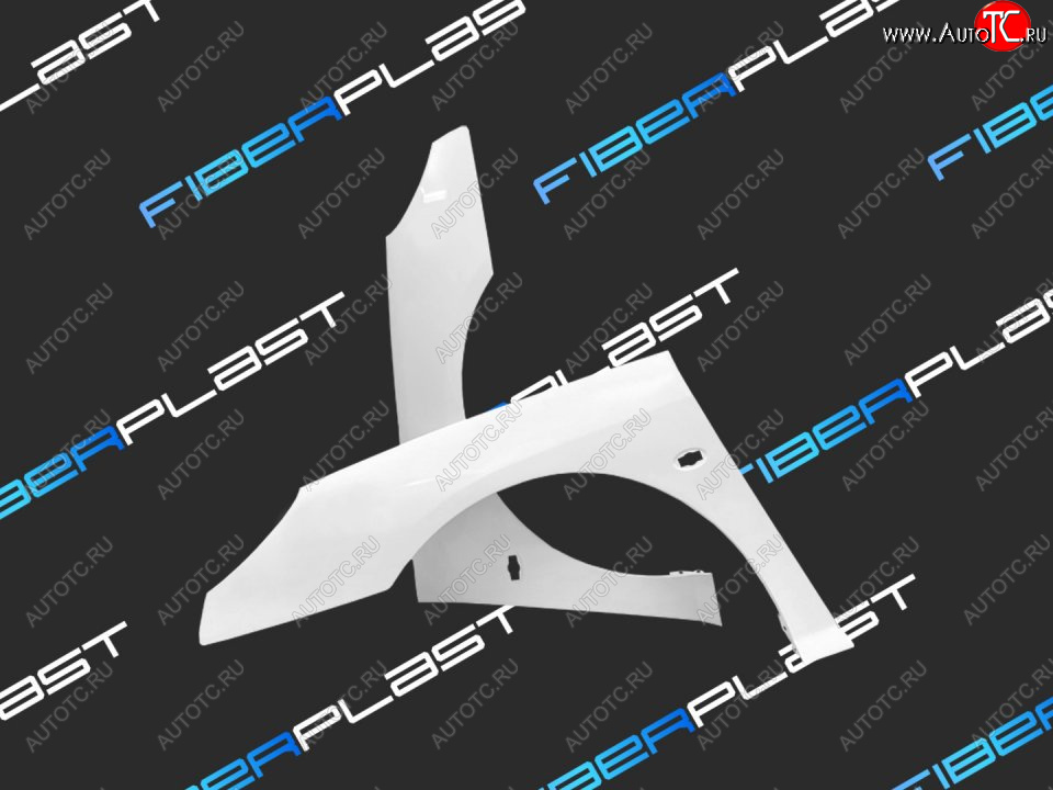 10 489 р. Правое крыло переднее Fiberplast Peugeot 407 седан (2004-2010)  с доставкой в г. Керчь