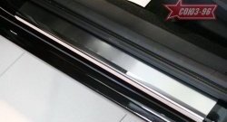 Накладки на внутренние пороги Souz-96 Peugeot 407 ( седан,  универсал) (2004-2011)