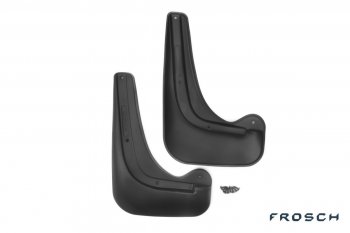 2 379 р. Брызговики задние (4D) Frosch Peugeot 408  дорестайлинг (2010-2017)  с доставкой в г. Керчь. Увеличить фотографию 2