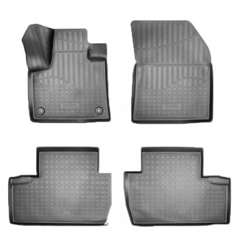Коврики салонные Noplast (3D) Peugeot 5008 T87 дорестайлинг (2017-2020)