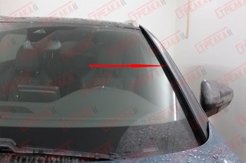 1 699 р. Водостоки (дефлектора) лобового стекла Стрелка 11 Peugeot 5008 T87 рестайлинг (2020-2025)  с доставкой в г. Керчь. Увеличить фотографию 2