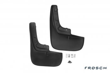 4 799 р. Брызговики Frosch Peugeot Boxer 250 (2006-2014) (Задние (без расширителей арок))  с доставкой в г. Керчь. Увеличить фотографию 2