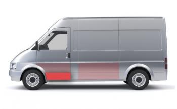 1 189 р. Панель левой двери нижняя (ремонтная) Wisentbull CITROEN Jumper 230 (1994-2002)  с доставкой в г. Керчь. Увеличить фотографию 2
