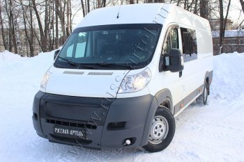 4 899 р. Решётка радиатора RA (зимний вариант, 250 кузов, заготовка) Peugeot Boxer 250 (2006-2014) (Поверхность глянец (под окраску), Неокрашенная)  с доставкой в г. Керчь. Увеличить фотографию 3