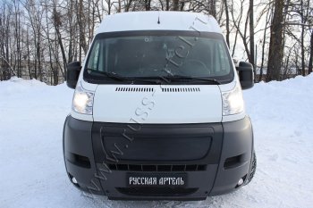 4 899 р. Решётка радиатора RA (зимний вариант, 250 кузов, заготовка) Peugeot Boxer 250 (2006-2014) (Поверхность глянец (под окраску), Неокрашенная)  с доставкой в г. Керчь. Увеличить фотографию 4
