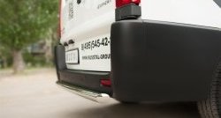 15 999 р. Одинарная защита заднего бампера диаметром 63 мм SLITKOFF Peugeot Expert G9 минивэн дорестайлинг (2007-2013)  с доставкой в г. Керчь. Увеличить фотографию 3