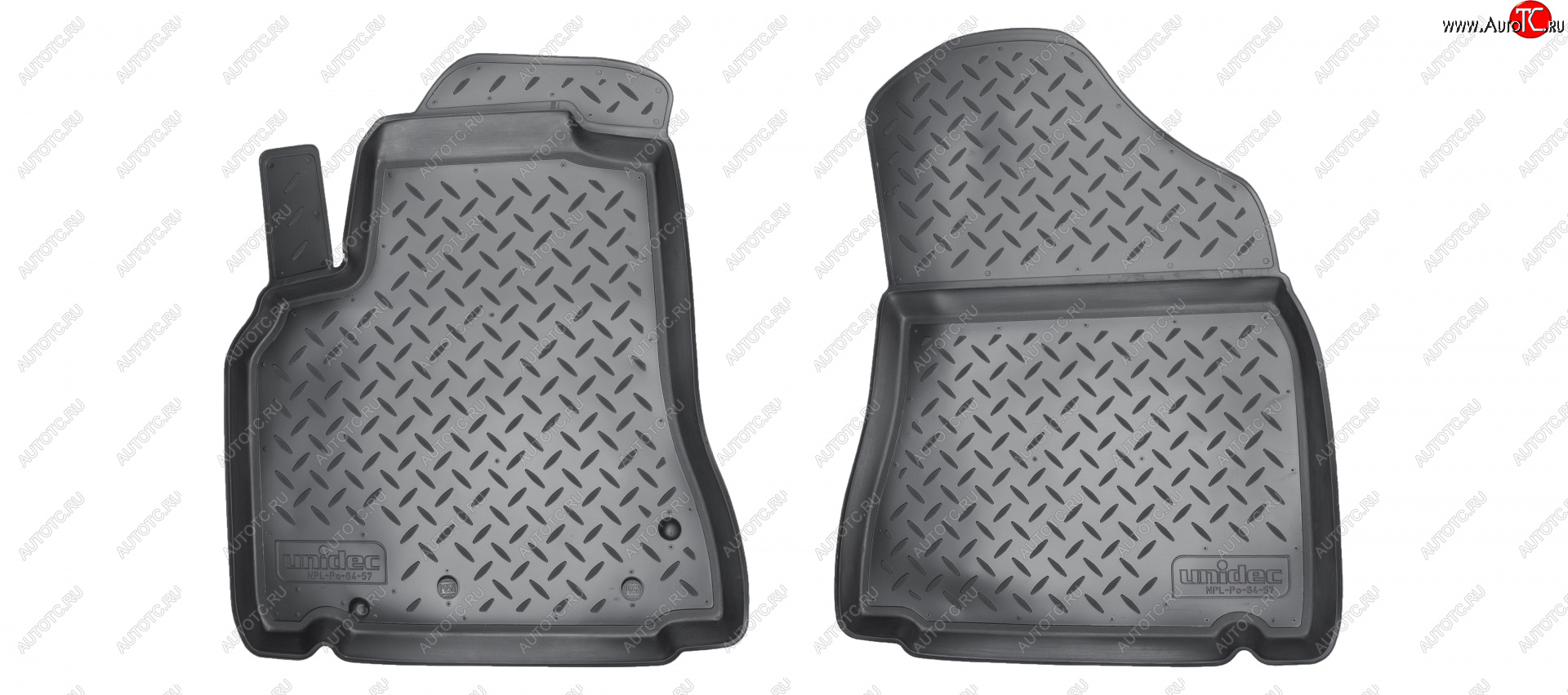 1 399 р. Коврики салона Norplast Unidec (передние) Peugeot Partner Tepee (2012-2015) (черные)  с доставкой в г. Керчь