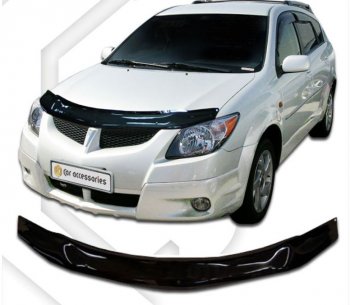 Дефлектор капота CA-Plastic Pontiac Vibe ZZE рестайлинг (2004-2008)