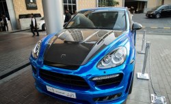 31 249 р. Пластиковый капот HAMANN EVO Porsche Cayenne 958 (2010-2014) (Неокрашенный)  с доставкой в г. Керчь. Увеличить фотографию 4