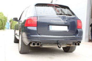 22 699 р. Фаркоп Aragon.(шар V) Porsche Cayenne 958 рестайлинг (2014-2018)  с доставкой в г. Керчь. Увеличить фотографию 5