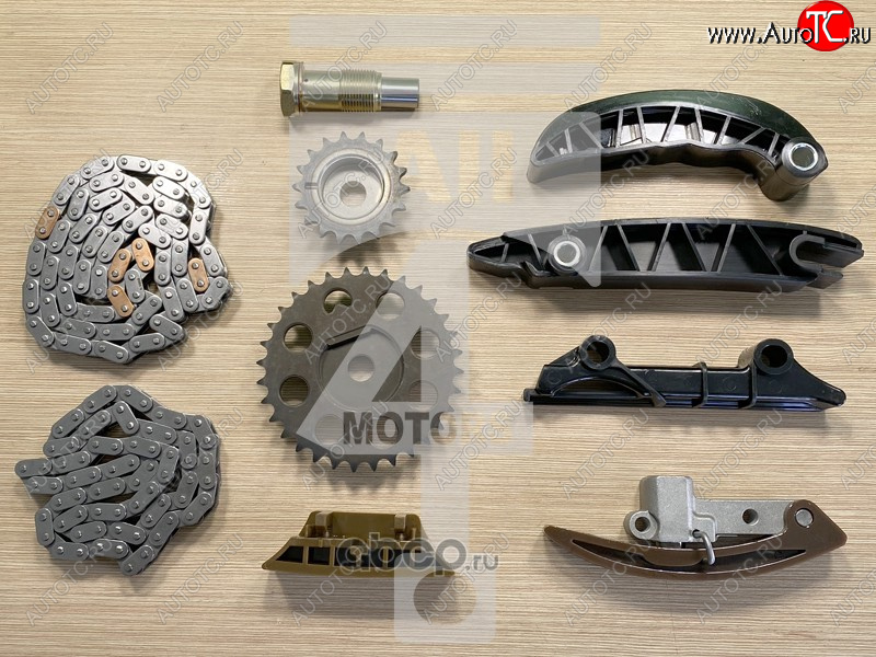12 999 р. Цепь ГРМ (комплект) ALL4MOTORS Porsche Cayenne 955 (2002-2006)  с доставкой в г. Керчь