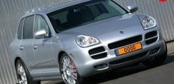 18 449 р. Комплект порогов Gemballa Aero I Porsche Cayenne 955 (2002-2006) (Неокрашенные)  с доставкой в г. Керчь. Увеличить фотографию 2