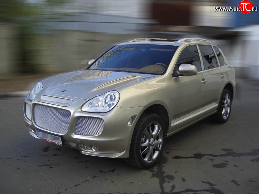 17 299 р. Комплект порогов Gemballa Aero III Porsche Cayenne 955 (2002-2006) (Неокрашенные)  с доставкой в г. Керчь