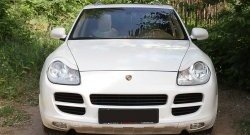 1 399 р. Реснички на фары RA  Porsche Cayenne  955 (2002-2006) (Неокрашенные)  с доставкой в г. Керчь. Увеличить фотографию 3