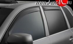 Дефлекторы окон (ветровики) Novline 4 шт. Porsche Cayenne 957 (2007-2010)