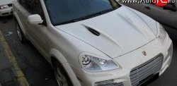 27 649 р. Пластиковый капот Techart Magnum II Porsche Cayenne 957 (2007-2010) (Неокрашенный)  с доставкой в г. Керчь. Увеличить фотографию 2