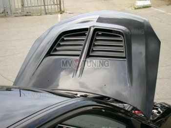 31 999 р. Пластиковый капот Evo Mitsubishi Lancer 9 CS седан 1-ый рестайлинг (2003-2005) (Неокрашенный)  с доставкой в г. Керчь. Увеличить фотографию 5