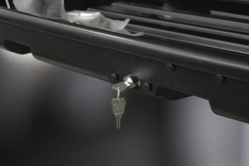 28 499 р. Автобокс PT GROUP (510л., 210х45х81, двустороннее открывание) Turino Sport белый   (Белый)  с доставкой в г. Керчь. Увеличить фотографию 5