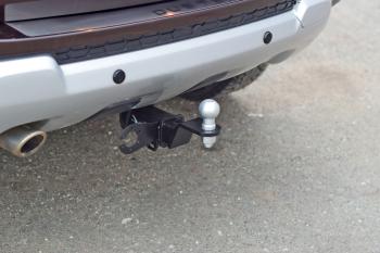 12 559 р. Фаркоп PT GROUP /съемный квадрат/ RENAULT Duster 2012- /Kaptur 2016-/ NISSAN Terrano 2014-(07011501) Renault Duster HS рестайлинг (2015-2021)  с доставкой в г. Керчь. Увеличить фотографию 3