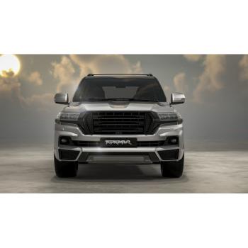 16 499 р. Решётка радиатора MV-Tuning Toyota Land Cruiser 200 2-ой рестайлинг (2015-2021) (Неокрашенная)  с доставкой в г. Керчь. Увеличить фотографию 3