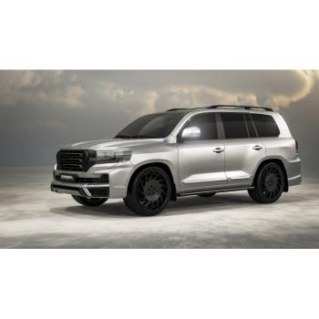 16 499 р. Решётка радиатора MV-Tuning Toyota Land Cruiser 200 2-ой рестайлинг (2015-2021) (Неокрашенная)  с доставкой в г. Керчь. Увеличить фотографию 4