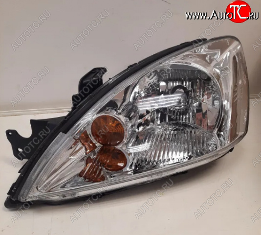 5 549 р. Левая фара (хром, с механическим корректором) GAMMA Mitsubishi Lancer 9 CS седан 2-ой рестайлинг (2005-2009)  с доставкой в г. Керчь