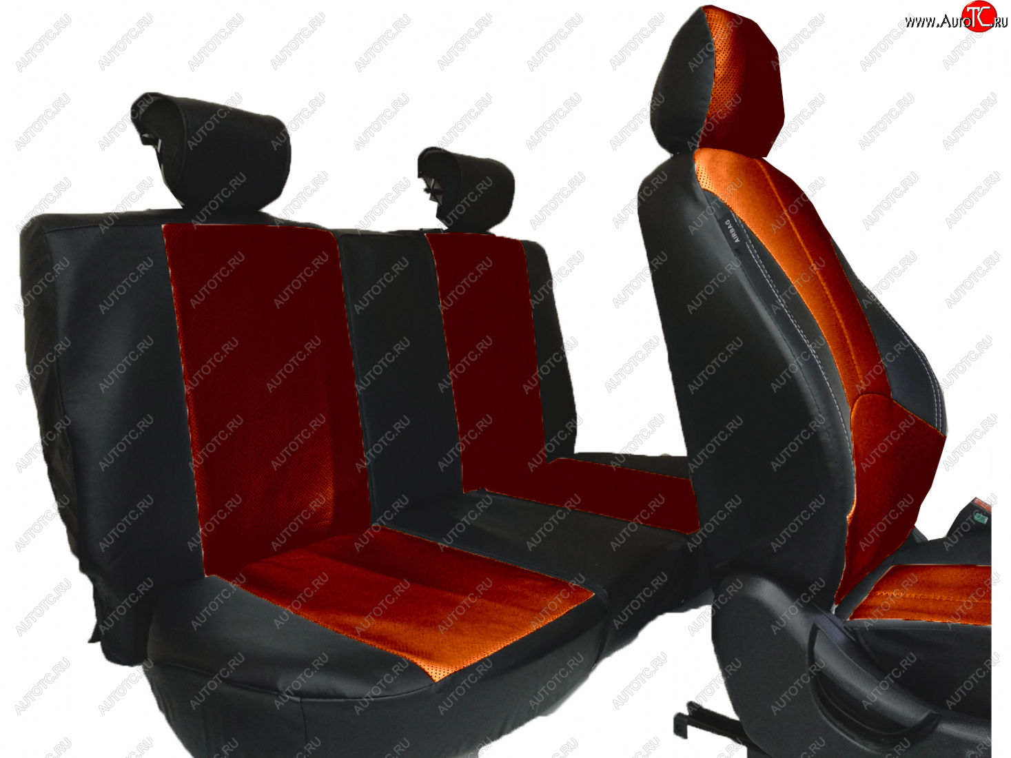 3 999 р. Универсальные чехлы сидений X-DRIVE   (черный/коричневый)  с доставкой в г. Керчь