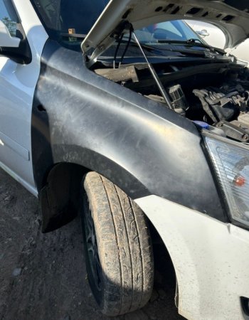 5 499 р. Переднее правое крыло (пластик) Glogal Tuning Datsun on-DO седан дорестайлинг (2014-2019) (Неокрашенное)  с доставкой в г. Керчь. Увеличить фотографию 2