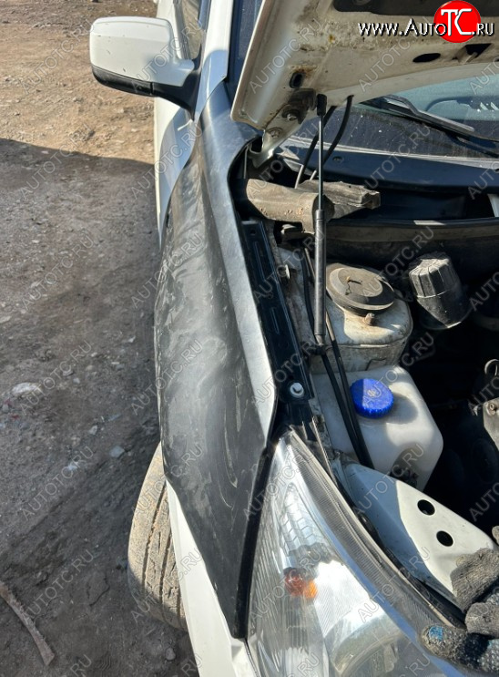 5 499 р. Переднее правое крыло (пластик) Glogal Tuning Datsun on-DO седан дорестайлинг (2014-2019) (Неокрашенное)  с доставкой в г. Керчь