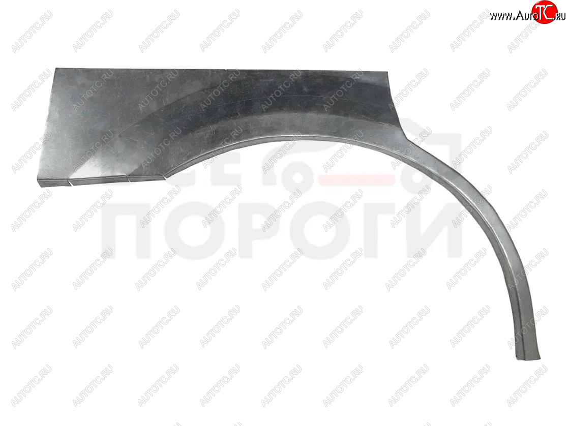 1 949 р. Правая задняя ремонтная арка (внешняя) Vseporogi  Mazda MPV  LW (1999-2006) дорестайлинг, 1-ый рестайлинг, 2-ой рестайлинг (Холоднокатаная сталь 0,8мм)  с доставкой в г. Керчь