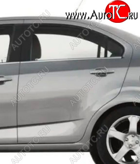 23 749 р. Задняя левая дверь O.E.M  Chevrolet Aveo  T300 (2011-2015) седан (неокрашенная)  с доставкой в г. Керчь