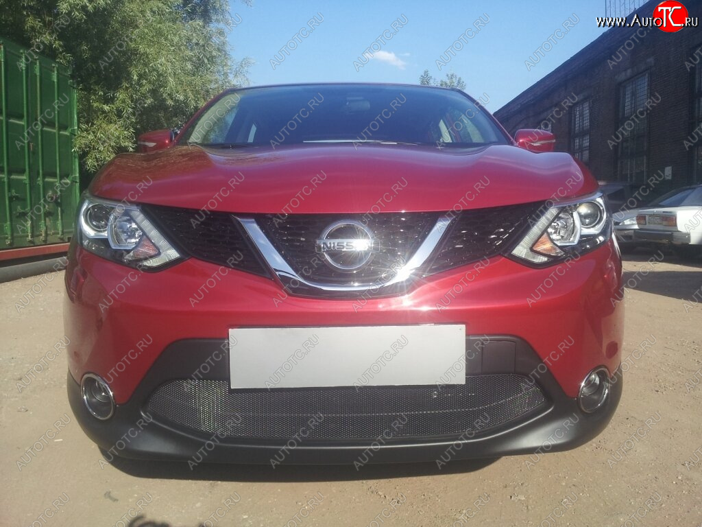 3 199 р. Защитная сетка в бампер (низ, ячейка 3х7 мм) Стрелка11 Стандарт Nissan Qashqai 2 J11 дорестайлинг (2013-2019) (Чёрная) с доставкой в г. Керчь Увеличить фотографию 1 3 199 р. Защитная сетка в бампер (низ, ячейка 3х7 мм) Стрелка11 Стандарт Nissan Qashqai 2 J11 дорестайлинг (2013-2019) (Чёрная) с доставкой в г. Керчь