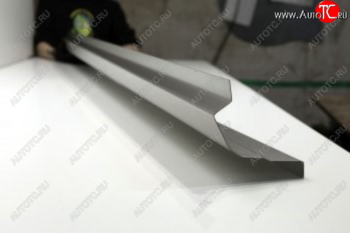 3 449 р. Левый ремонтный порог (с усилителем) AUTOFERRUM  Nissan Maxima  A33 (2000-2006) дорестайлинг, рестайлинг (Оцинкованная сталь 1 мм.)  с доставкой в г. Керчь